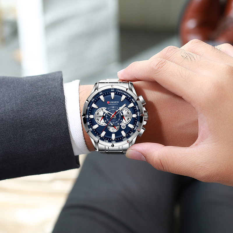 CURREN Wrist Watch Men Waterpr - Luxury Watch Magazine 评论和价格