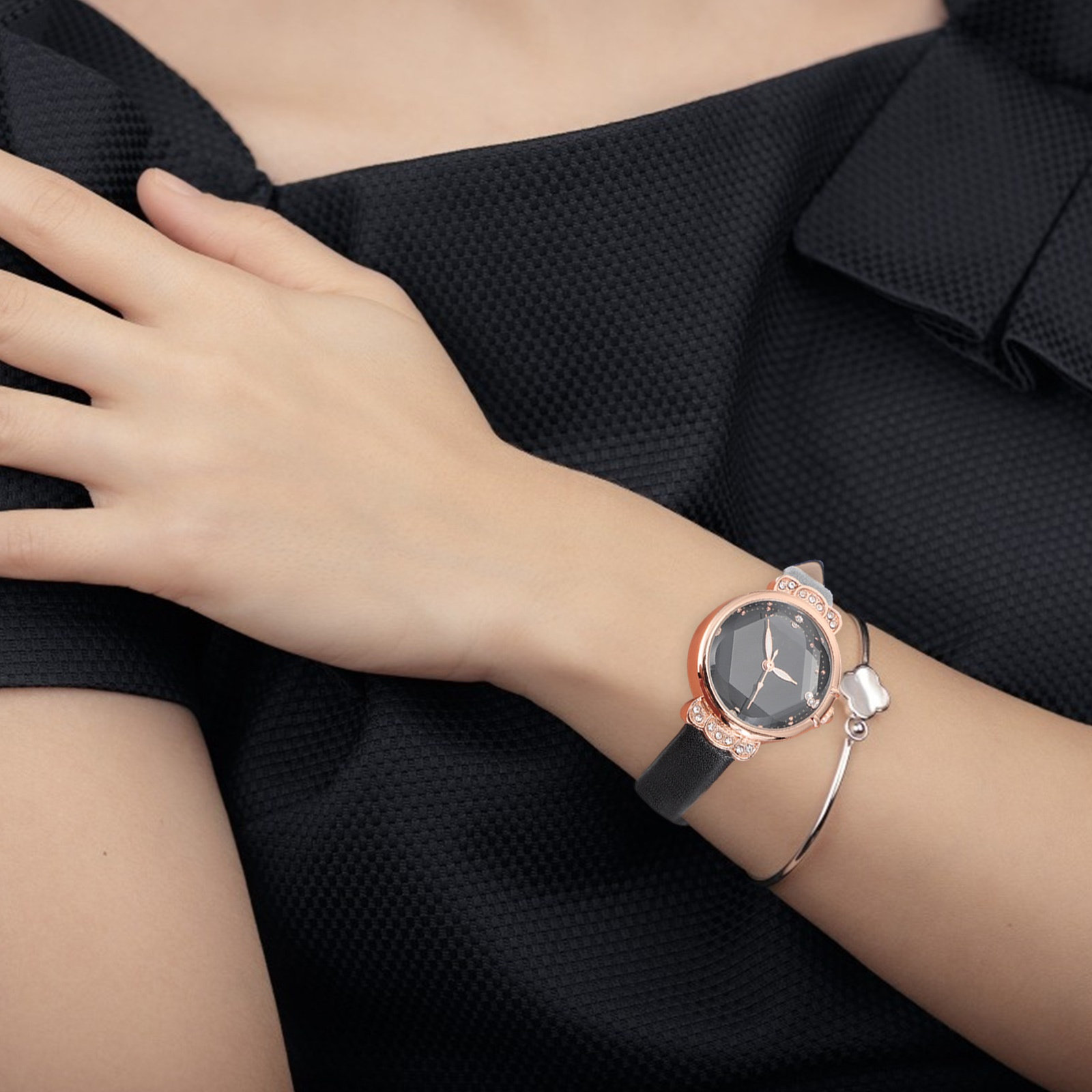 Rhinestone Women Watch Fashion - Luxury Watch Gift For Her 评论和价格