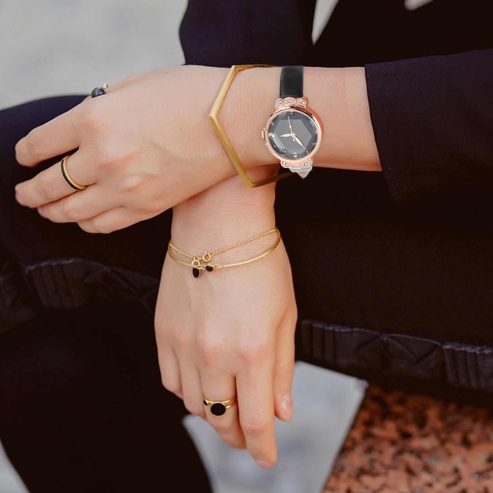 Rhinestone Women Watch Fashion - Luxury Watch Gift For Her 评论和价格