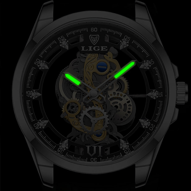 LIGE Fashion Top Luxury Men's  - Luxury Watch Magazine 评论和价格