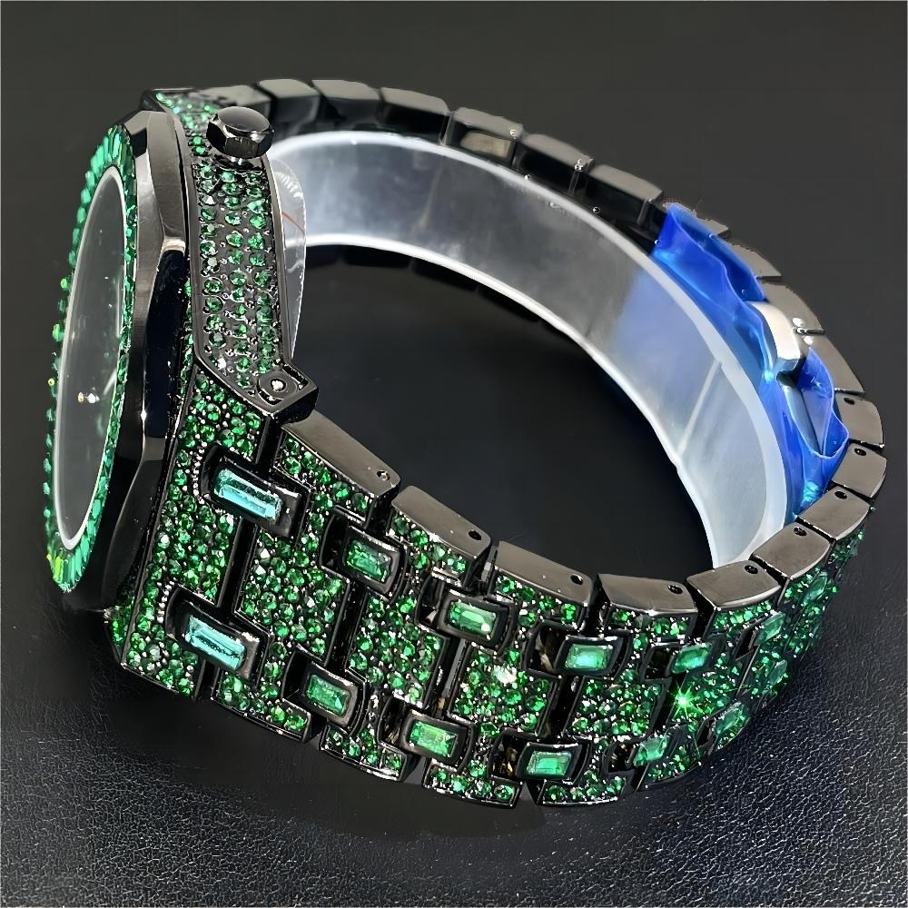2024 Hip Hop Green Diamond Wat - Luxury Watch Iceberg 评论和价格