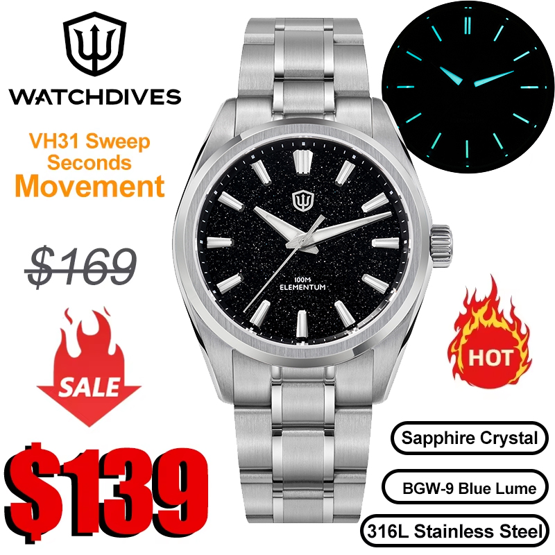 Watchdives WD0003C Quartz Watc - Luxury Watch Iceberg 评论和价格