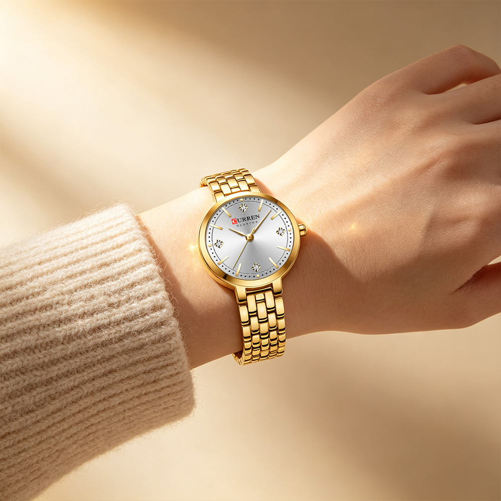 CURREN Ladies Minimalist Thin  - Luxury Watch Gift For Her 评论和价格