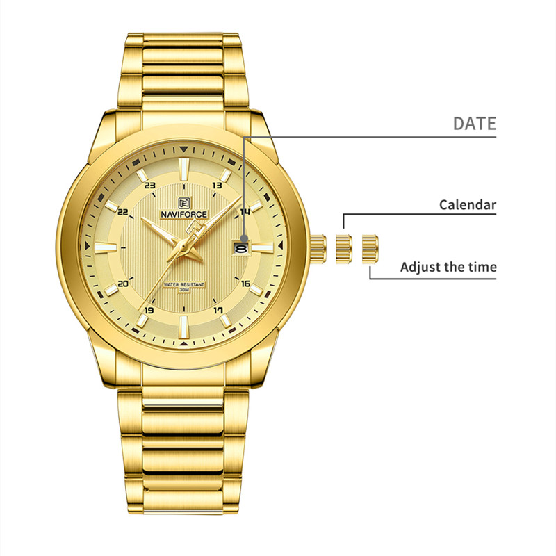2024 Top Brand NAVIFORCE Mens  - Luxury Watch Magazine 评论和价格